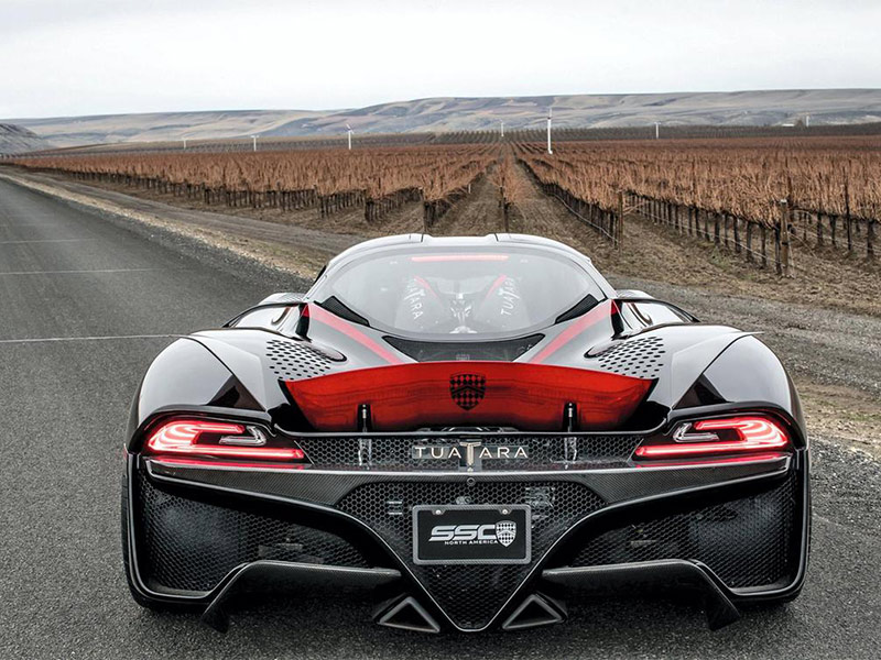 سيارة امريكية جديدة تخطف لقب الأسرع في العالم من بوجاتي